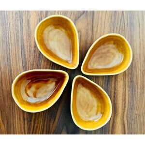 4 Small Sauce Bowls / Charcuterie Reusable Ceramic Dishes